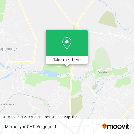 Металлург СНТ map