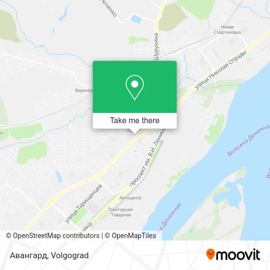 Авангард map