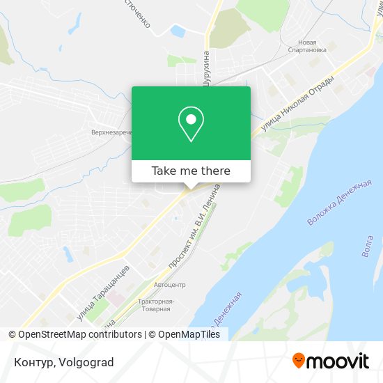 Контур map