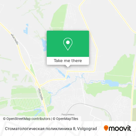 Стоматологическая поликлиника 8 map