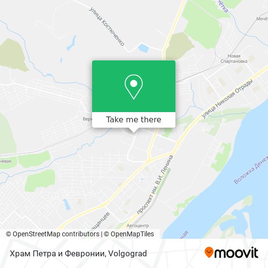 Храм Петра и Февронии map