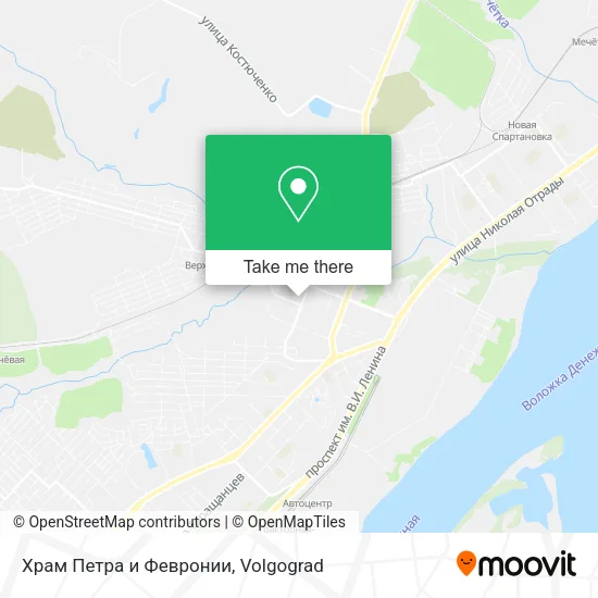 Храм Петра и Февронии map