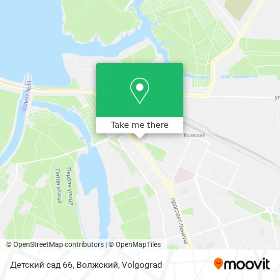 Детский сад 66, Волжский map