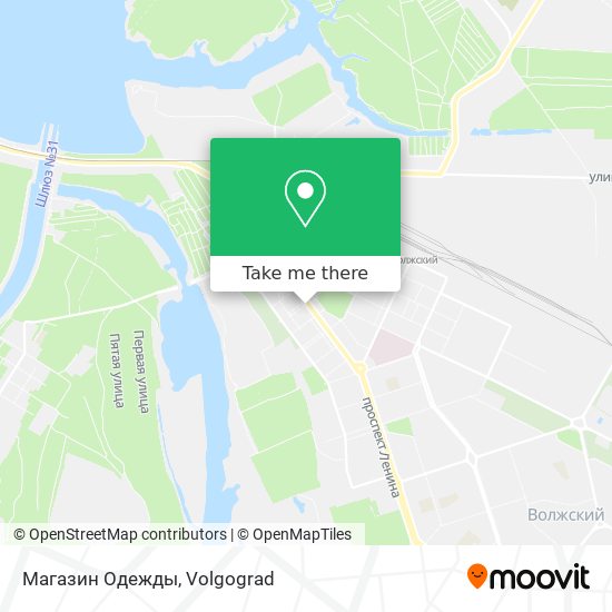 Магазин Одежды map