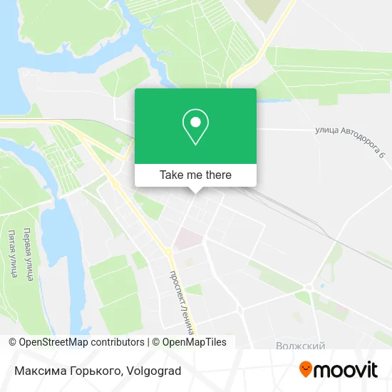 Максима Горького map
