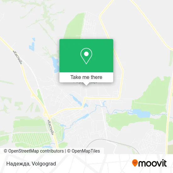 Надежда map