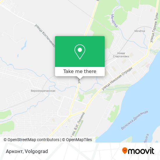Арконт map