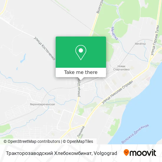 Тракторозаводский Хлебокомбинат map