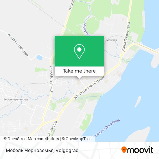 Мебель Черноземья map