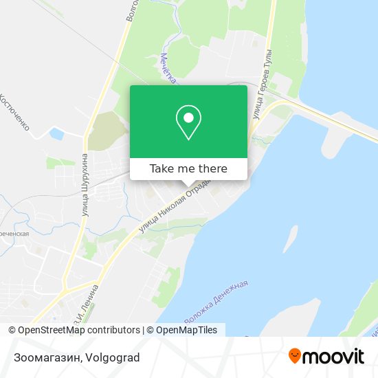 Зоомагазин map