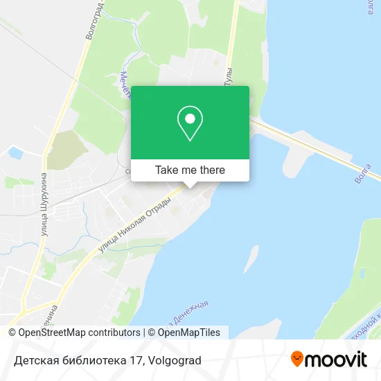 Детская библиотека 17 map