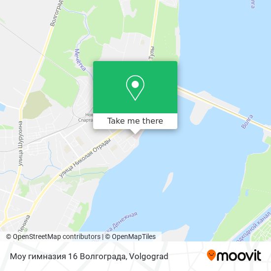 Моу гимназия 16 Волгограда map