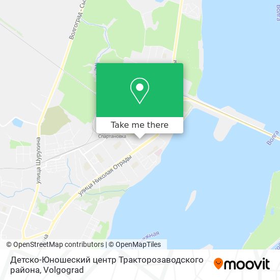 Детско-Юношеский центр Тракторозаводского района map