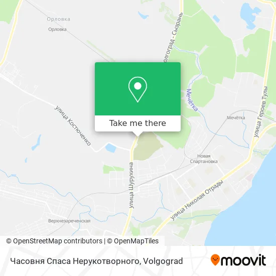 Часовня Спаса Нерукотворного map