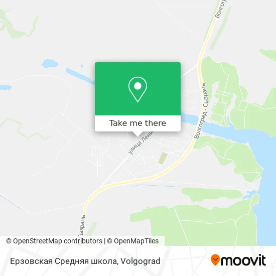 Ерзовская Средняя школа map