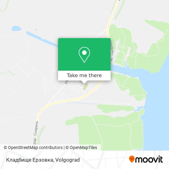 Кладбище Ерзовка map