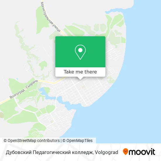 Дубовский Педагогический колледж map