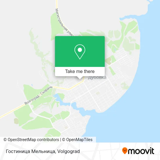 Гостиница Мельница map