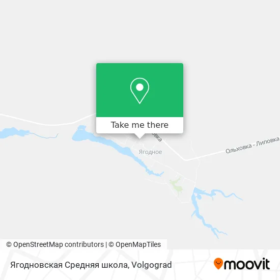 Ягодновская Средняя школа map