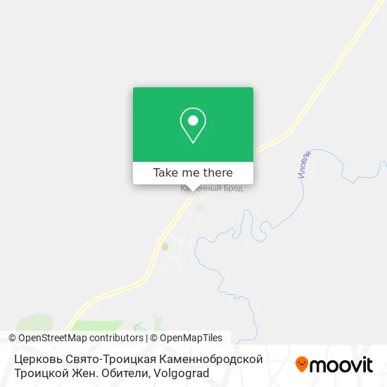 Церковь Свято-Троицкая Каменнобродской Троицкой Жен. Обители map