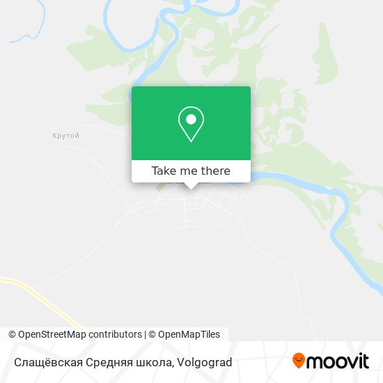 Слащёвская Средняя школа map