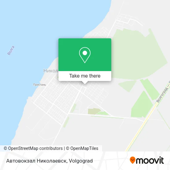 Автовокзал Николаевск map