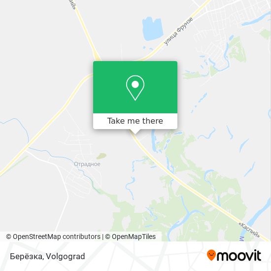 Берёзка map