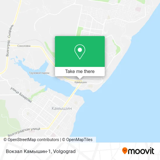 Вокзал Камышин-1 map