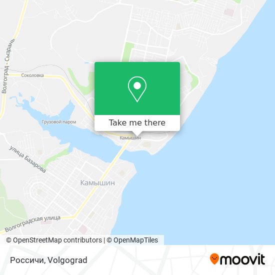 Россичи map