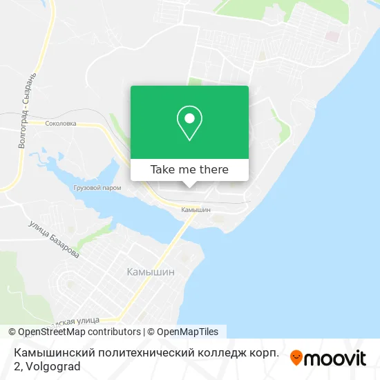 Камышинский политехнический колледж корп. 2 map