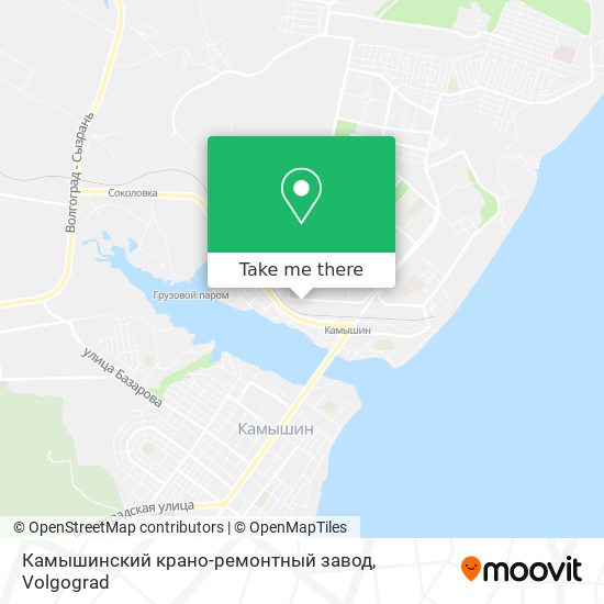 Камышинский крано-ремонтный завод map