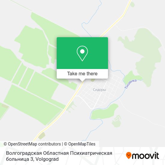 Волгоградская Областная Психиатрическая больница 3 map