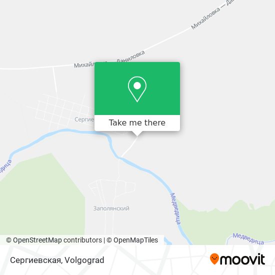 Сергиевская map