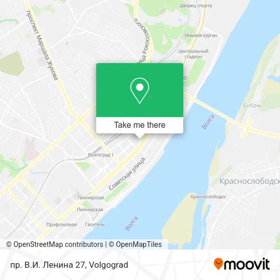 пр. В.И. Ленина 27 map