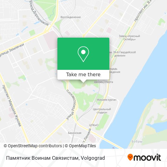 Памятник Воинам Связистам map