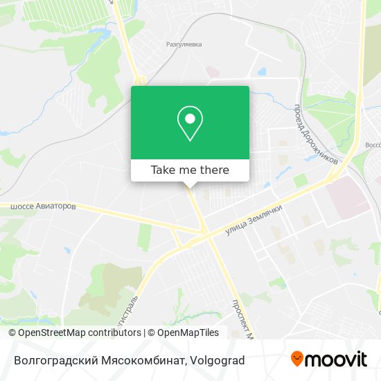 Волгоградский Мясокомбинат map