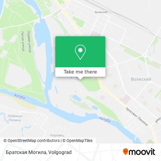 Братская Могила map