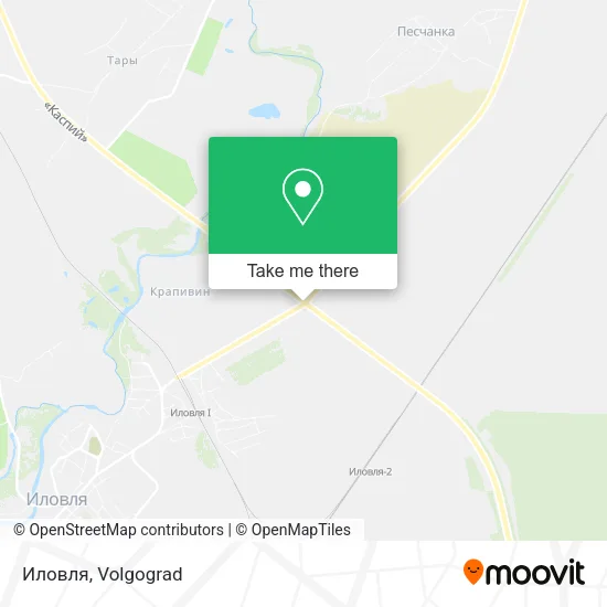 Иловля map