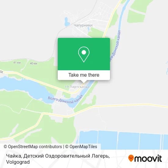 Чайка, Детский Оздоровительный Лагерь map