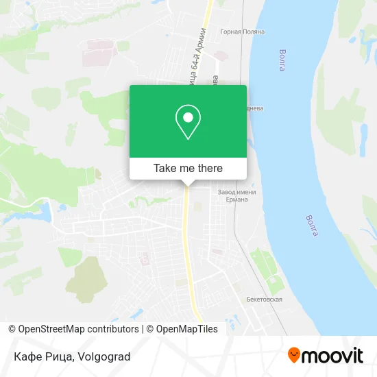 Кафе Рица map