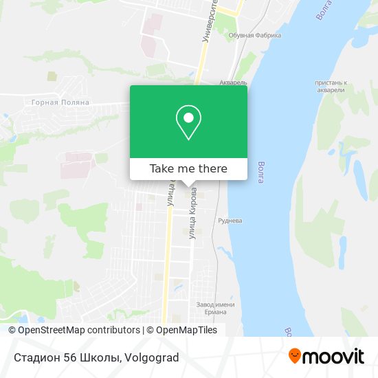 Стадион 56 Школы map