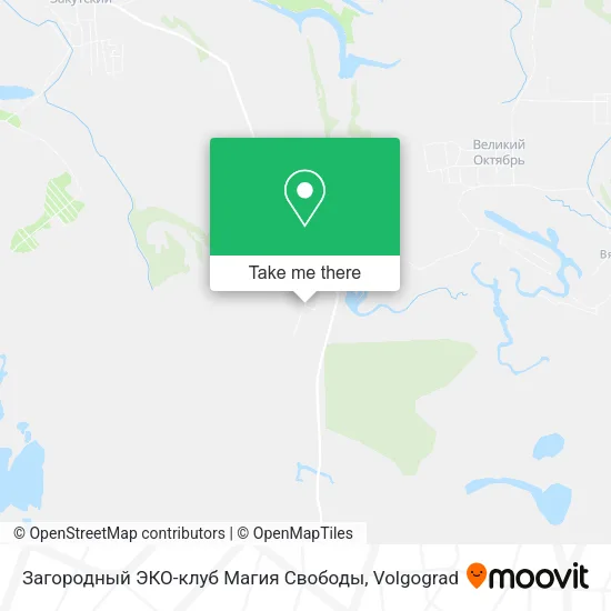 Загородный ЭКО-клуб Магия Свободы map