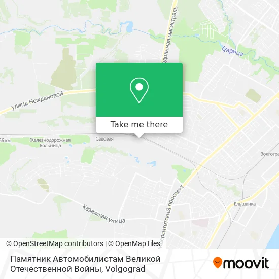 Памятник Автомобилистам Великой Отечественной Войны map
