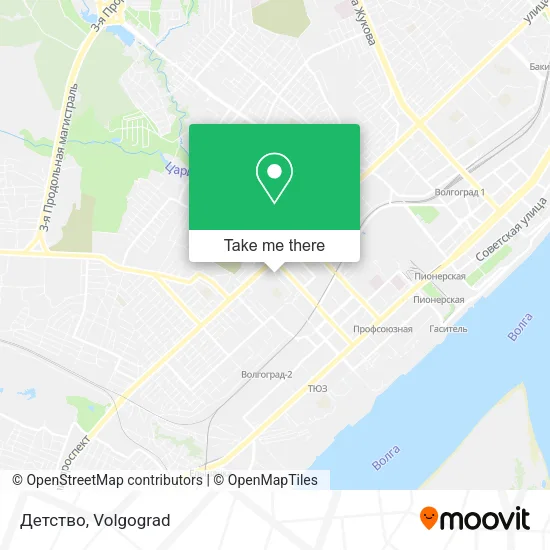 Детство map