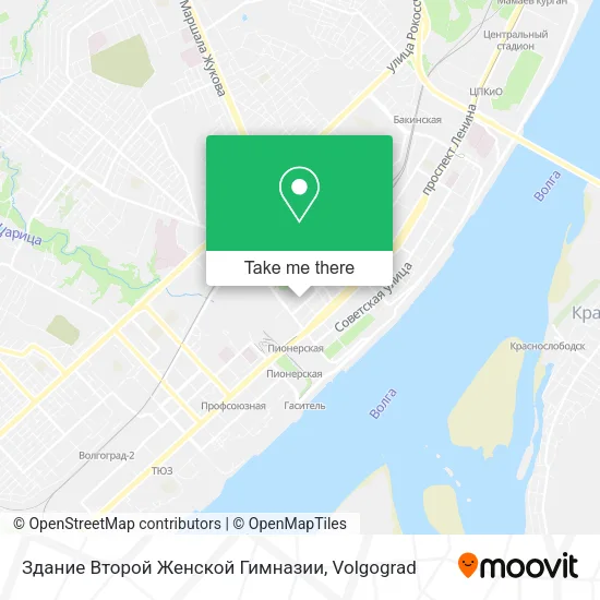 Здание Второй Женской Гимназии map