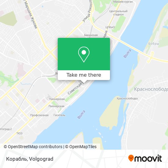 Корабль map