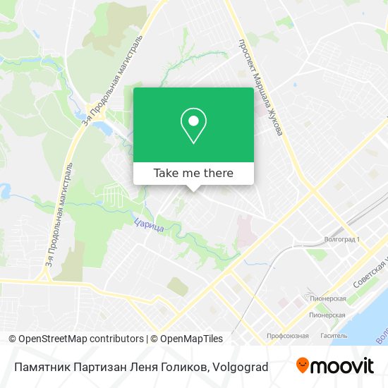 Памятник Партизан Леня Голиков map