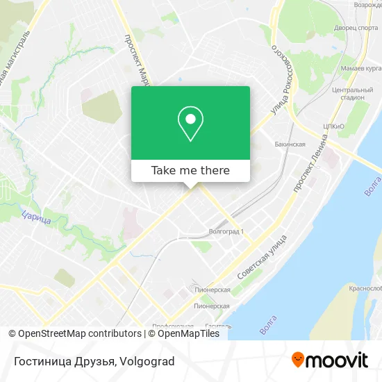 Гостиница Друзья map