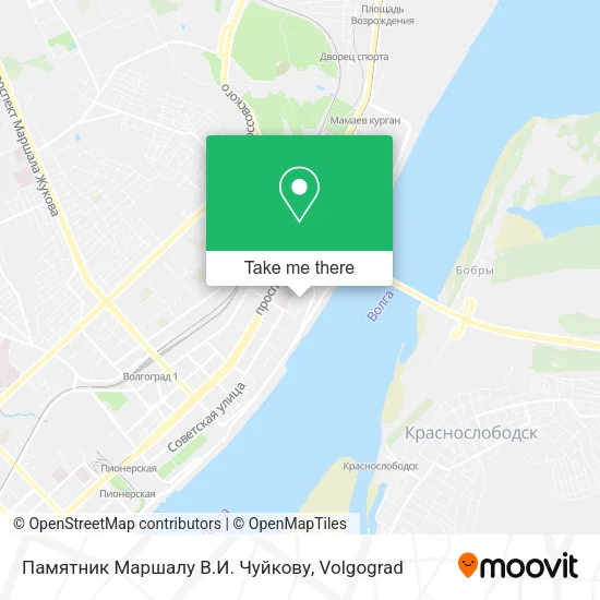 Памятник Маршалу В.И. Чуйкову map
