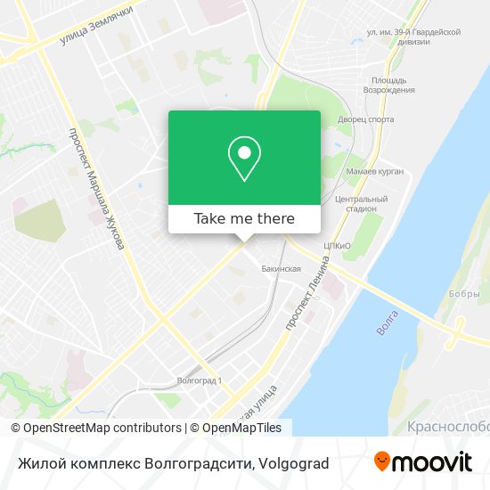 Жилой комплекс Волгоградсити map